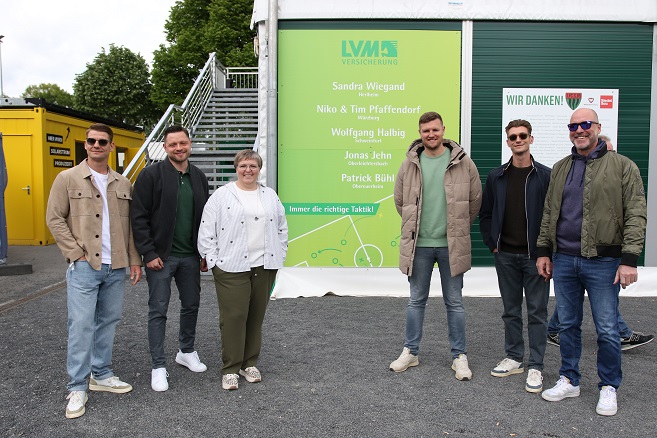 Ein (vorerst) letztes Treffen und ein Austausch mit den neuen Verantwortlichen: So war das erste Jahr Namenssponsoring des „LVM-Business Club“ für die fünf Versicherungs-Agenturen