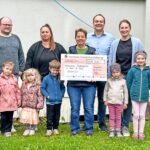 500 Euro Spende für den Kindergarten St.Peter & Paul dank des erfolgreichen Kinderfaschings