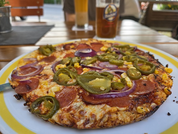 Fahr´ mal hin und kehr´mal ein: Die gute Pizza in der Theaterstube in Maßbach