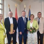 Landrat Michael Ziegler vereidigt, Hofheimer Bürgermeister Alexander Bergmann zum ersten Stellvertreter gewählt