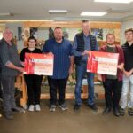 4.000-Euro-Spende für die Augsfelder Lebenshilfe-Werkstatt: Benefizgrillen in Limbach und Unterstützung der Karl-Wagner-Stiftung ermöglichen neue Sitzgelegenheiten