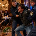 Randale in Lokal und Widerstand gegen Beamte: Die Polizei nimmt einen 31-Jährigen in Gewahrsam