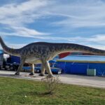 Der Luitpoldpark in Bad Kissingen wird für neun Tage zum „Dinosaurierland“
