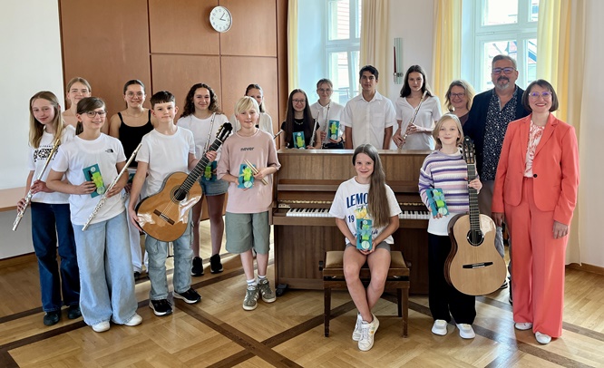 Anerkennung für herausragende Leistungen aus dem Landkreis Rhön-Grabfeld bei „Jugend musiziert“ 2026