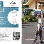 Mit einem selbst entwickelten Messrucksack dem Stadtklima auf der Spur