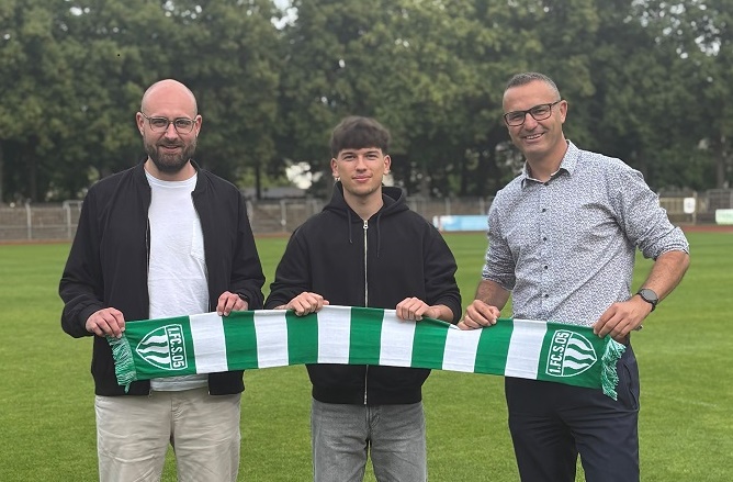 Jan Morshäuser aus der eigenen U19 komplettiert das Torwartteam des FC Schweinfurt 05
