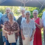 Oberbürgermeister Ralf Hofmann ehrt 65 Jahre Ehrenamt bei der Tafel Schweinfurt e. V.