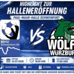 Halleneröffnung mit sportlichem Highlight: MHV Schweinfurt 09 empfängt Drittligisten Wölfe Würzburg