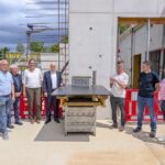 Kinder und Handwerk standen im Mittelpunkt beim Richtfest an der Henneberg-Schule