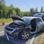 Schwerer Verkehrsunfall bei Volkach fordert am Sonntagnachmittag zwei Verletzte