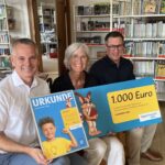 Stadtbibliothek Lohr a.Main erhält „Lesezeichen“ des Bayernwerks und 1.000 Euro für neue Medien