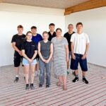 Gemeinschaftsprojekt in der neuen MAINCOR Akademie: Azubis verlegen 8.000 Meter Fußbodenheizungsrohr