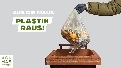 Biomüll Kontrollen werden verschärft: Bei zu vielem Fremdstoffen wird die Tonne nicht geleert