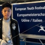 Riesenerfolg für Daniel Zhang: Degenfechter der TG Schweinfurt wird Zehnter bei der Europameisterschaft der U14