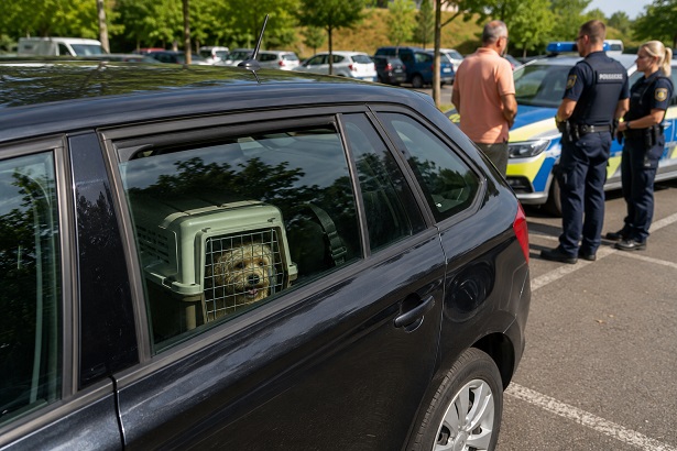 Hund trotz Hitze in Pkw gelassen: Tierhhalter zeigen sich uneinsichtig