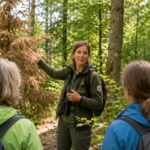 Die ÖDP Haßberge lädt ein zum Klimawald-Spaziergang mit der Naturpark-Rangerin Katja Winter