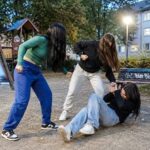 Nach einer Schlägerei auf einem Schweinfurter Spielplatz flüchteten die beiden wohl minderjährigen Täterinnen