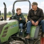 Neunjähriger verursacht Unfall mit einem Traktor, bei dem eine Person leicht verletzt wird