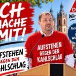 Die Linke will den Sozialstaat verteidigen – und ging gemeinsam mit den Gewerkschaften auf die Straße