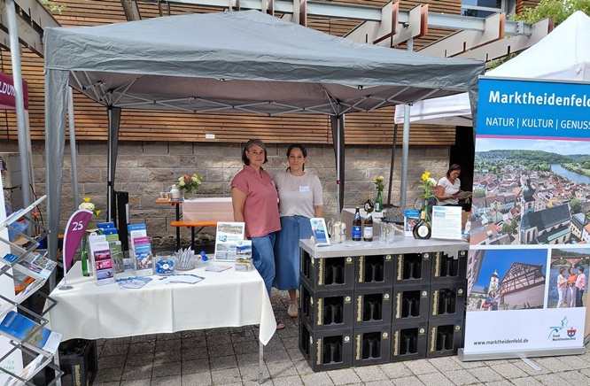 Erfolgreiche Teilnahme bei der LWG in Veitshöchheim: Marktheidenfeld wurde als „GenussOrt“ vorgestellt