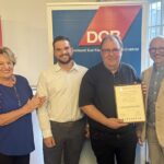 Ein Leben für die Interessenvertretung: Der DGB ehrt Gerhard Klamet mit der Fritz-Soldmann-Urkunde