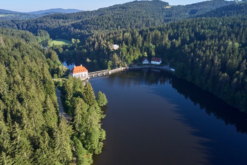 Zwischen Wasser und Felsen: Wandersteig Höllensteinsee im Viechtacher Land verspricht intensives Naturerlebnis