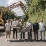 Baubeginn zwischen Hausen und Kleinbrach: Neuer Geh- und Radweg sowie Sanierung der Straße „In der Au“