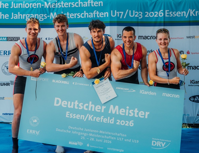 Lorenz Grimm mit Erfolg und Pech: Deutsche Hochschulmeisterschaft und Deutsche Großbootmeisterschaft