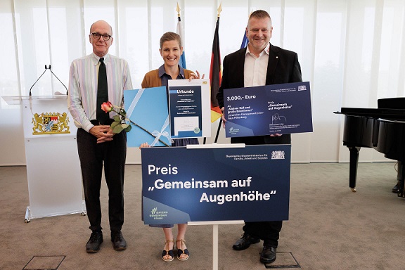 Preisverleihung - Gemeinsam auf Augenhöhe