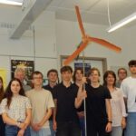 Ergebnis Projektseminar Physik wurde präsentiert: Das P-Seminar zur Funktion einer Windkraftanlage ist abgeschlossen