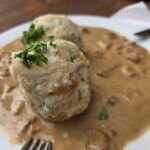 Essen wie Gott in Franken: Pfifferlinge mit Semmelknödeln in Rüdenhausen