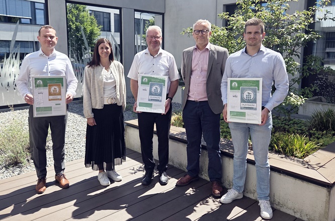 CSC-Zertifizierung in Gold und Platin: Glöckle setzt Maßstäbe für verantwortungsvolle Baustoffproduktion