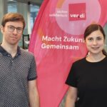 Führungswechsel bei ver.di Schweinfurt: Martin Schmidl und Katharina Räth folgen auf Marietta Eder