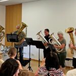 Sommerkonzert der Musikschule begeisterte, Lehrkraft Erwin Bentele wurde feierlich verabschiedet