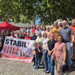 Starke Rente, gute Pflege, sichere Zukunft: Betriebsräte und Vertrauensleute diskutieren bei Aktivenkonferenz der IG Metall Schweinfurt über die Situation des Sozialstaats