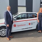 Mit finanzieller Unterstützung der Sparkasse Schweinfurt-Haßberge: BRK-Kreisverband Haßberge erhält neues Einsatzfahrzeug für den Hausnotruf
