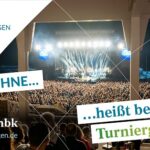 Die Waldbühne … heißt bei uns Turniergebäude: Neues Motiv im Rahmen der Standortkampagne #beiunsinbk