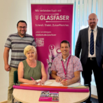 Vertragsunterzeichnung: Glasfaser-Anschlüsse für die 52 bislang nicht förderfähigen Adressen in Saal an der Saale