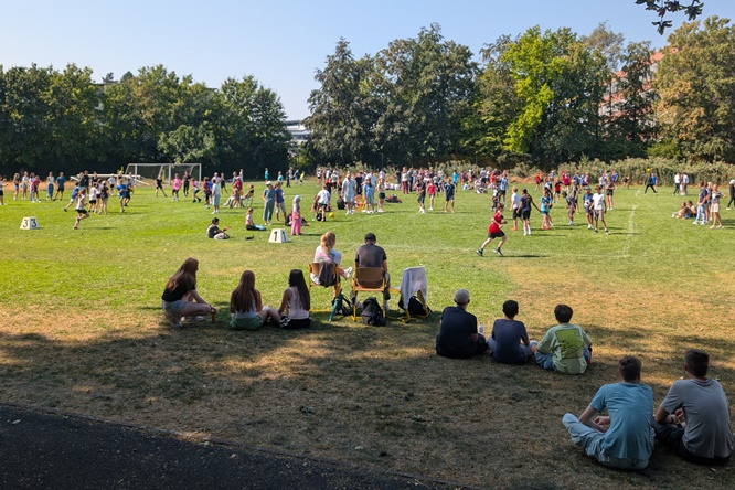 Ein Sportereignis mit fast 600 Teilnehmenden: Völkerballturnier verbindet Marktheidenfelds Schulen
