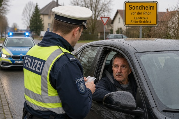 Sicherheit im Straßenverkehr: 57 Jahre alter Mann unter Verdacht des Cannabiseinflusses am Steuer