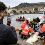 Anzeige gegen Gaffer: 43-Jähriger stürzt mit über 3,5 Promille in den Main – und ein Syrer streamt den Rettungseinsatz live auf TikTok