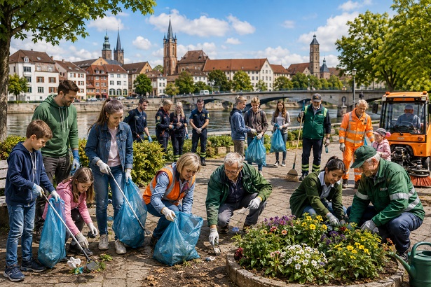 „Eine saubere Stadt ist Ausdruck von Lebensqualität, Heimatverbundenheit, gegenseitigem Respekt!“
