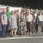 Open Air-Fotos: Die Bauzaunausstellung „Demenz neu sehen“ auf dem Parkplatz Kreuzberg ist bis 17. August zu sehen
