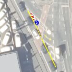 Vierwöchiger Test zur Erprobung einer neuen Verkehrsführung: Wegfall der Linksabbiegestelle am Knoten Deutschhöfer Straße / Dittelbrunner Straße