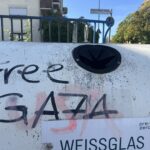 Spitze Zungen: „Free Gaza“ seit 16 Monaten – Würzburg darf illegale Parolen nicht einfach verwittern lassen