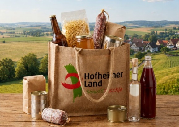Zusammenarbeit von lokalen Erzeugern im nördlichen Landkreis Haßberge: Hofheimer Land präsentiert das „GenussTäschle“