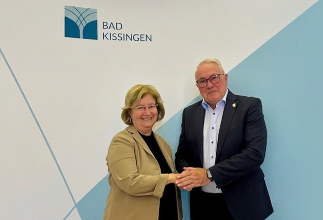 Besuch im Rathaus: Israelische Generalkonsulin Talya Lador Fresher zu Gast in Bad Kissingen
