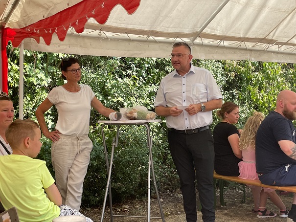 Zwei Tage Geselligkeit in der vereinseigenen Anlage: Die Siedlergemeinschaft Grettstadt feierte ihr 75-jähriges Bestehen