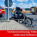 Ein Toter, ein Schwerverletzter: Schwerer Unfall im Kreuzungsbereich bei Burgpreppach mit tragischem Ausgang