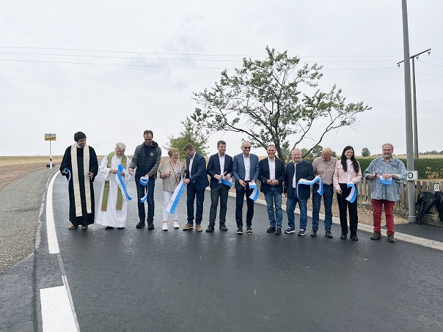 Gemeinsames Projekt wurde in Rekordzeit umgesetzt: Einweihung und Verkehrsübergabe der KG 31 bei Weißenbach